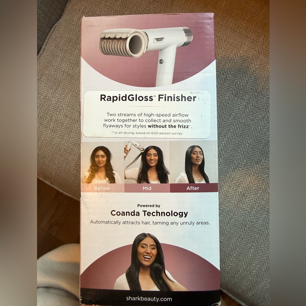Shark SpeedStyle Hair Dryer - White - Picture 4 of 4